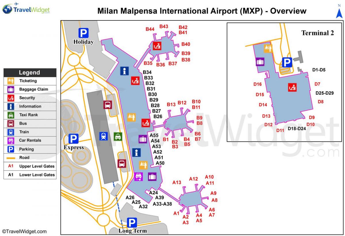 mappa di milano aeroporti e stazioni ferroviarie