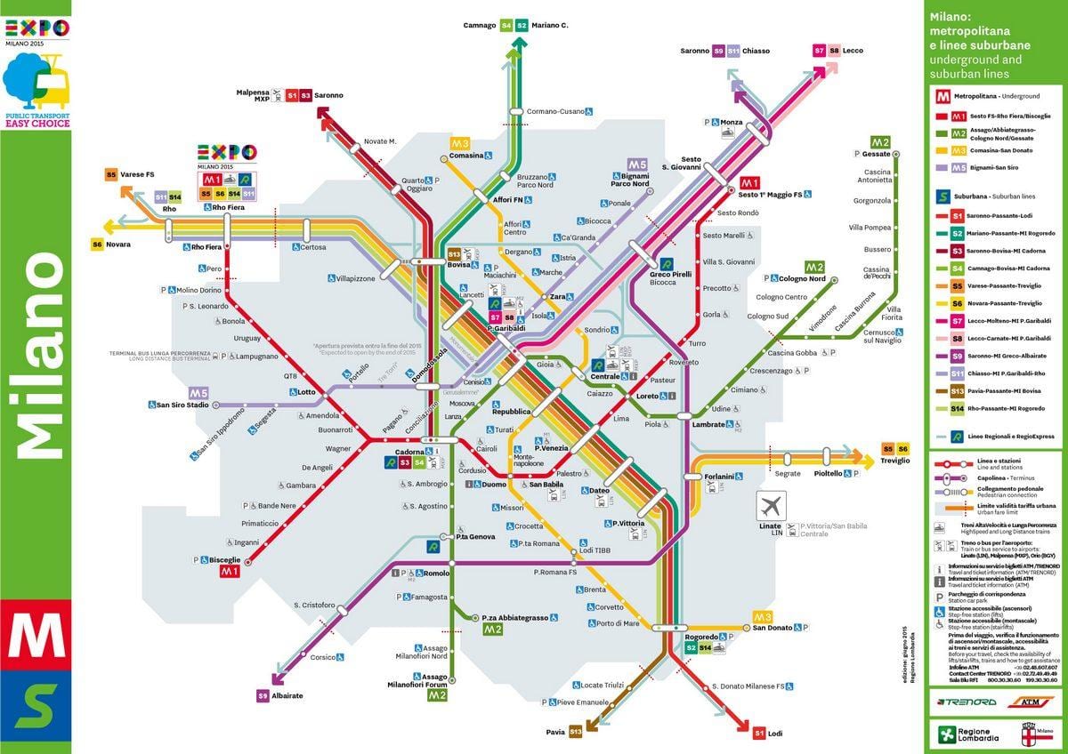 milano centrale stazione mappa