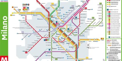 Milano centrale stazione mappa