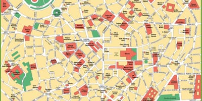 Milano city la mappa