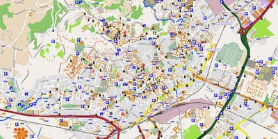Mappa di milano bergamo